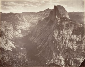 Dôme Sud, 6 000 pieds - Carleton E. Watkins.