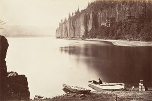 Cap Horn, Oregon, 1867, imprimé vers 1876 - Carleton Emmons Watkins