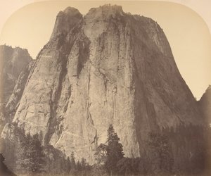 Cathedral Rock, 1861 - Carleton Emmons Watkins