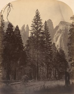 Tours de la cathédrale, 1861 - Carleton Emmons Watkins