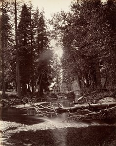Hôtel Hutchings, Yosemite - Carleton Emmons Watkins