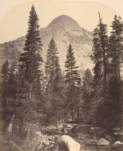 Tacoye, Le Dôme Nord, 3729 pieds, 1861 - Carleton Emmons Watkins