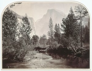 Taysayac, Half Dome, 4967 pieds, Yosemite - Carleton Emmons Watkins
