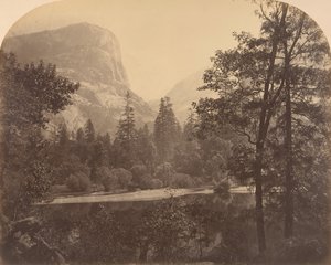 Le lac au pied du Half Dome, 1861