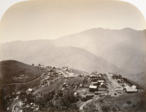 La Ville sur la colline, New Almaden, 1863 - Carleton Emmons Watkins