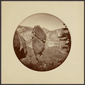 Colonne "Agassiz", Yosemite - Carleton Watkins