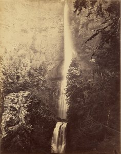 [Cascades, Multnomah Falls] - Carleton Watkins