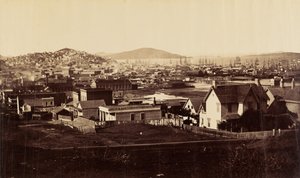 [Front de ville depuis Rincon Hill en 1860] - Carleton Watkins