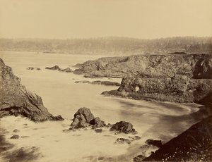 [Vue de la côte de Mendocino]