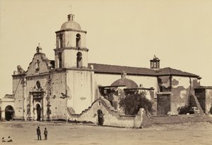 Mission, San Luis Rey de Francia - Carleton Watkins