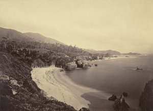 [Vue de la côte pacifique] / [Gibson Beach, Pt. Lobos, Monterey Coast]
