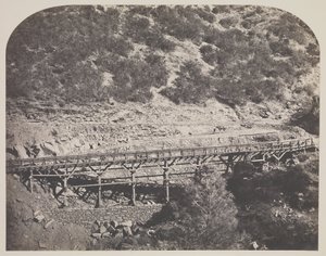 Pont ferroviaire, Cape Horn, comté de Mariposa