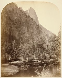 Sentinel (vue sur la vallée) 3270 ft. Yo Semite. - Carleton Watkins