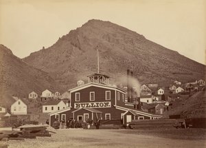 La mine de Bullion, Virginia City, Nevada