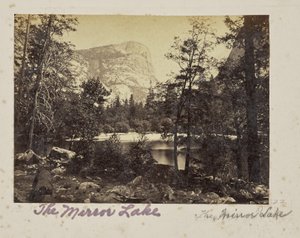 Le Lac, Vallée de Yosemite, Comté de Mariposa, CAL. (No.1028) - Carleton Watkins