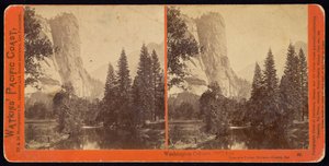 Colonne de Washington, 2082 pieds, vallée de Yosemite, comté de Mariposa, Cal