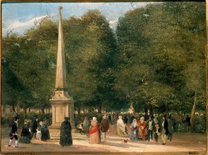 Fête des fleurs pour la célébration de San Foca à Milan 20/04/1845 - Carlo Jotti