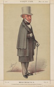 Vanity Fair : Hommes du Jour No. 14 Un Ami Fidèle, un Savant éminent..., 1870 - Carlo