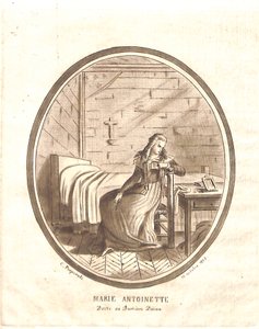 Marie-Antoinette dernière prison - Carlo Antonio Porporati