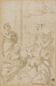 Adoration des bergers - Carlo Bononi
