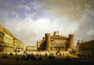 Piazza Castello, Turin - Carlo Bossoli