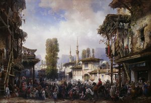 Place des Tartares, Bahceka, 1854