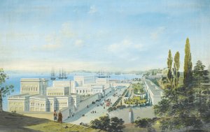 Le Palais de Çırağan à Constantinople