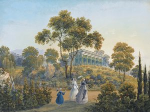 Vue de Miskhor, vers 1842