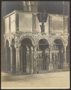 Milan - Basilique de S. Ambrogio - Ambon et sarcophage chrétiens du VIe siècle - Carlo Brogi