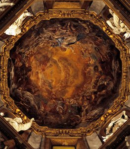 Assomption de la Vierge, par Carlo Cignani, fresque - Carlo Cignani