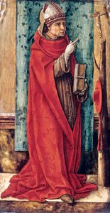 Portrait de Saint Bonaventure - Carlo Crivelli
