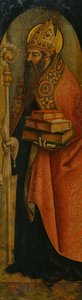 Saint Augustin, années 1480 - Carlo Crivelli