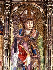 Saint Emidius (détail)