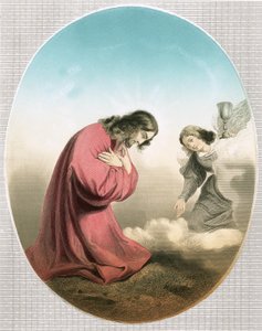 Ange apparaissant au Christ - Carlo Dolci