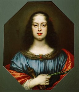 Portrait de Vittoria della Rovere 1622-1694 en Sainte Catherine, années 1640 - Carlo Dolci