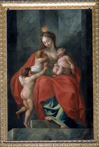 Allégorie des treize valeurs de la république : la Charité - Carlo Giuseppe Ratti