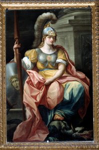 Allégorie des treize valeurs de la république : l