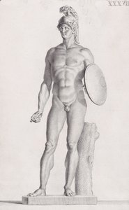 Statue de Mars, 1734 - Carlo Gregori