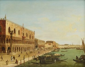 Le palais des Doges à Venise avec Riva degli Schiavoni - Carlo Grubacs