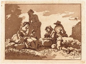 Famille au repos