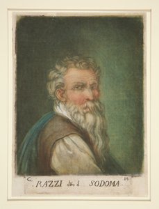 Portrait de G. A. Bazzi, dit Il Sodoma - Carlo Lasinio