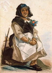 La basana (femme négligée et échevelée)