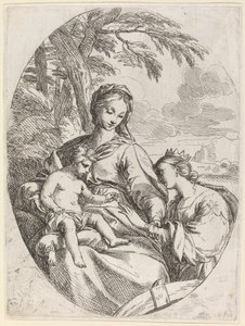 Le mariage mystique de Sainte Catherine