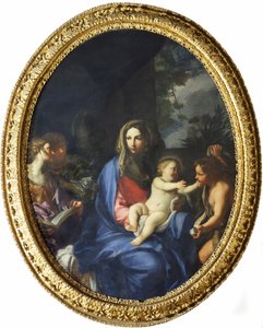 Vierge avec Enfant et Saint Jean - Carlo Maratta or Maratti