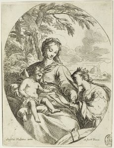 Le Mariage mystique de Sainte Catherine