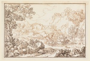 Un paysage - Carlo Marchionni