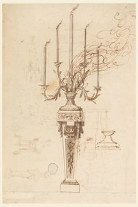Conception pour un candélabre - Carlo Marchionni
