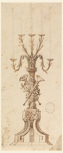 Design pour un candélabre - Carlo Marchionni
