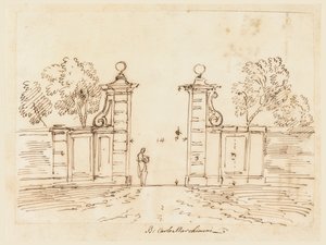 Conception pour une porte de villa - Carlo Marchionni