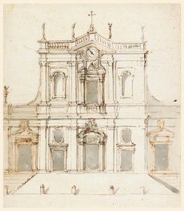 Façade avec les armes d